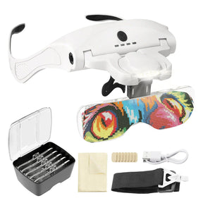 Hands Free Magnifying Glasses For Hobbyists - ARTDOT