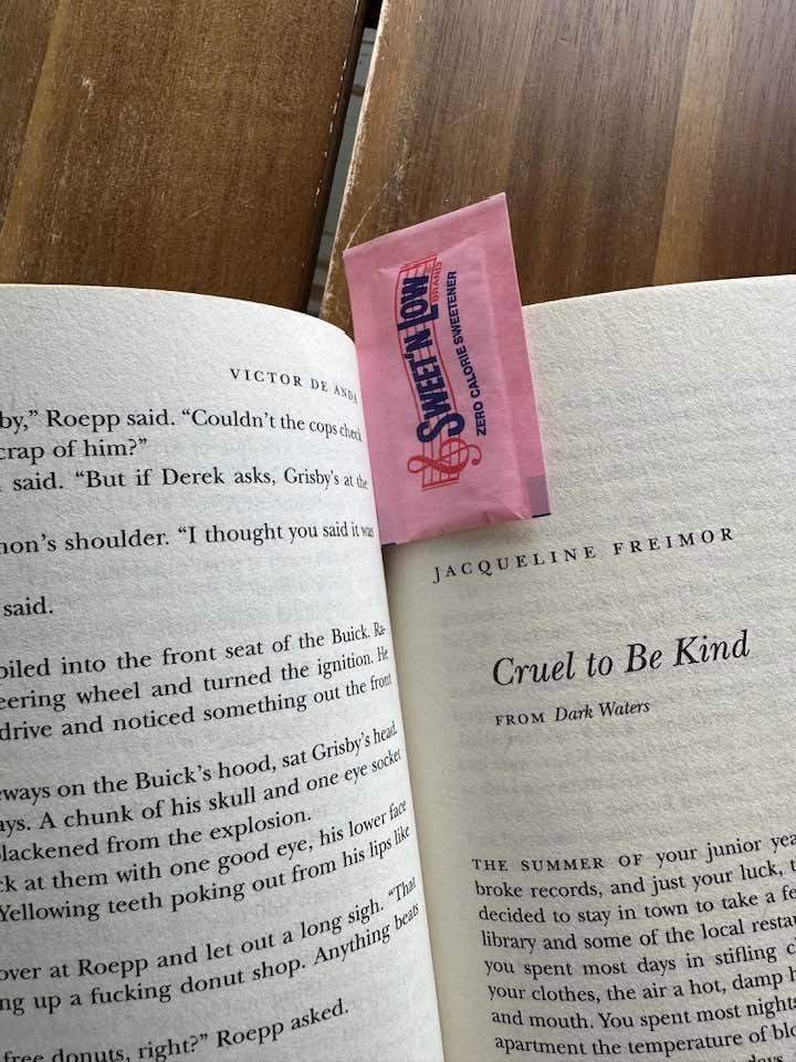 What's your weirdest bookmark?