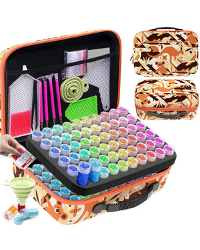 Large Size 120 Containers Diamond Painting Storage Case