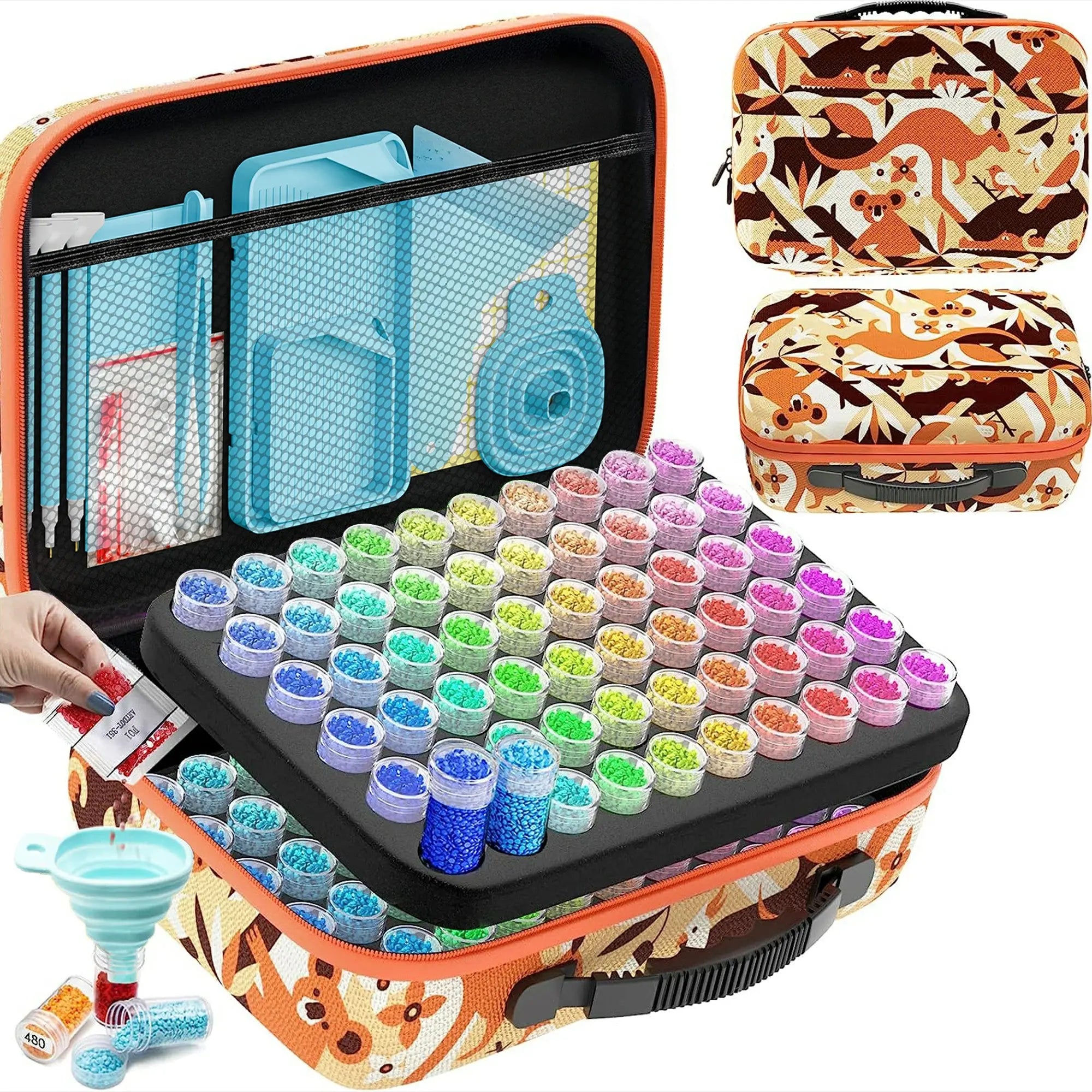 120 Containers Diamond Painting with Zipper | ARTDOT®