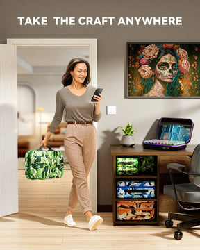 Medium Size 120 Containers Diamond Painting Storage Case - ARTDOT