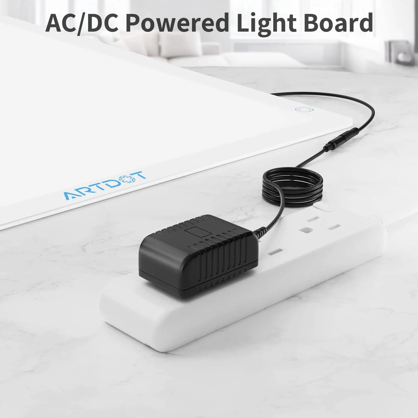 ARTDOT A1 Large LED Light Pad for Diamond Painting AC Powered Light Board  Kit Adjustable Brightness Light Box Drawing for 5D Diamond Painting Kits