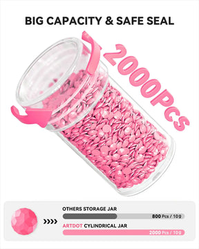 Medium Size 60 Containers Diamond Painting Storage Case - ARTDOT