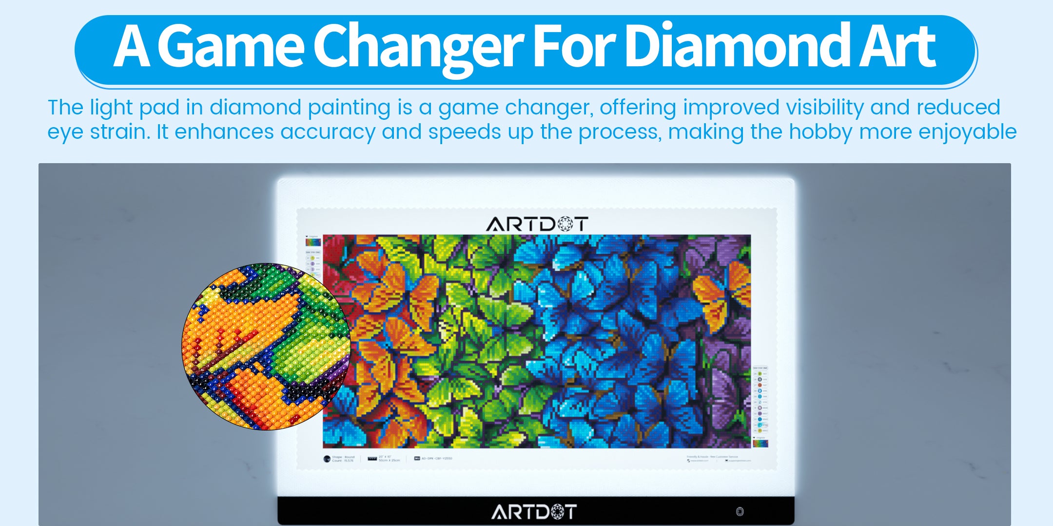 Do You Know Why Diamond Painting Light Pad is a Must-Have
