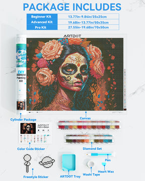 The Day of the Dead Diamond Painting kits 