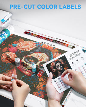 How to do Day of the Dead Diamond Painting