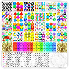 All the beads of the Polymer Clay Beads Kits