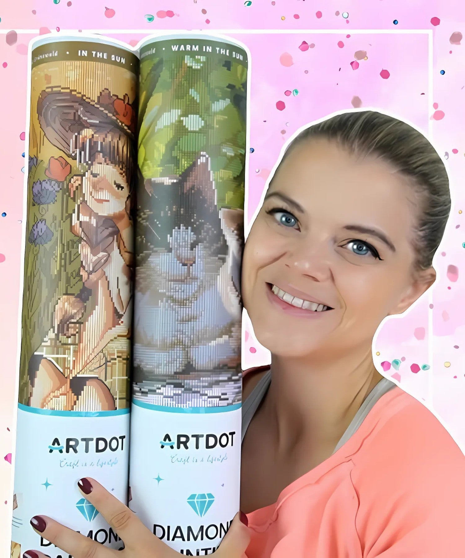 Excart 10 Vassoi In Plastica Per Selezione Perline E Diamantini - Per Pittura A Punto Croce E Nail Art Fai Da Te