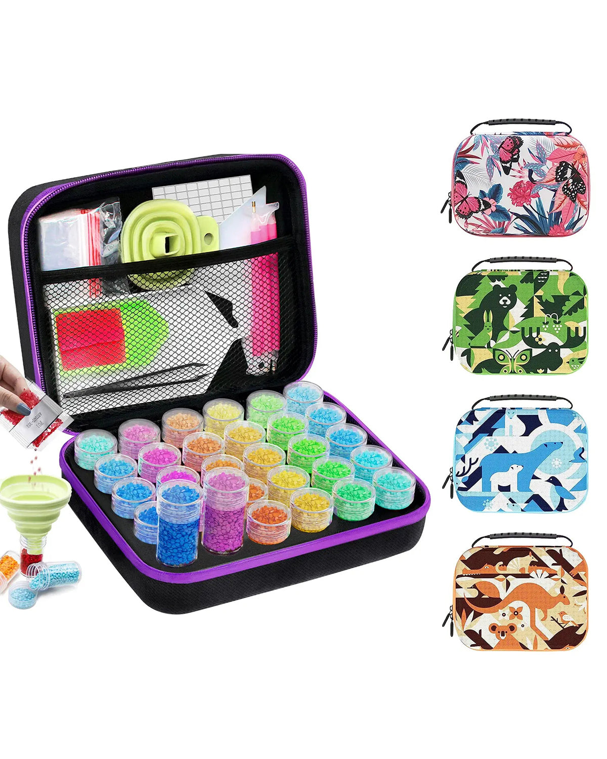 Small Size 30 Containers Diamond Painting Storage Case - ARTDOT