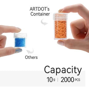 Small Size 30 Containers Diamond Painting Storage Case - ARTDOT