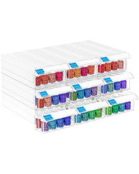 DIY Beads & Drills Stackable Storage Containers for Diamond Art (Round) - ARTDOT