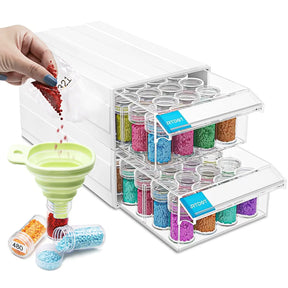 Stackable Storage Containers for Diamond Art (Round) - ARTDOT