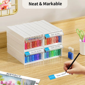 Stackable Storage Containers for Diamond Art (Square) - ARTDOT