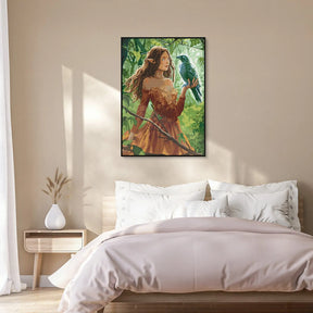 The Seer, Fantastic Animal Large Diamond Painting Kit (Square Drills, 18.7"×27.6") ARTDOT