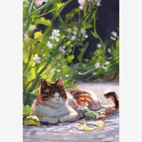 Warm In the Sun, Large Pastoral Diamond Painting Kit, Square Drills -