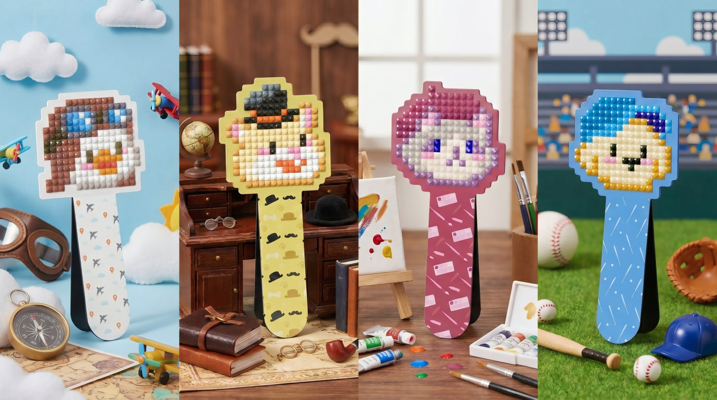 Sparkle Mark Animal Dreamers Collection - Diamond Painting Bookmarks