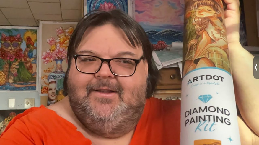 Non-AI Painting / “In the Sun” by Simone Grünewald 