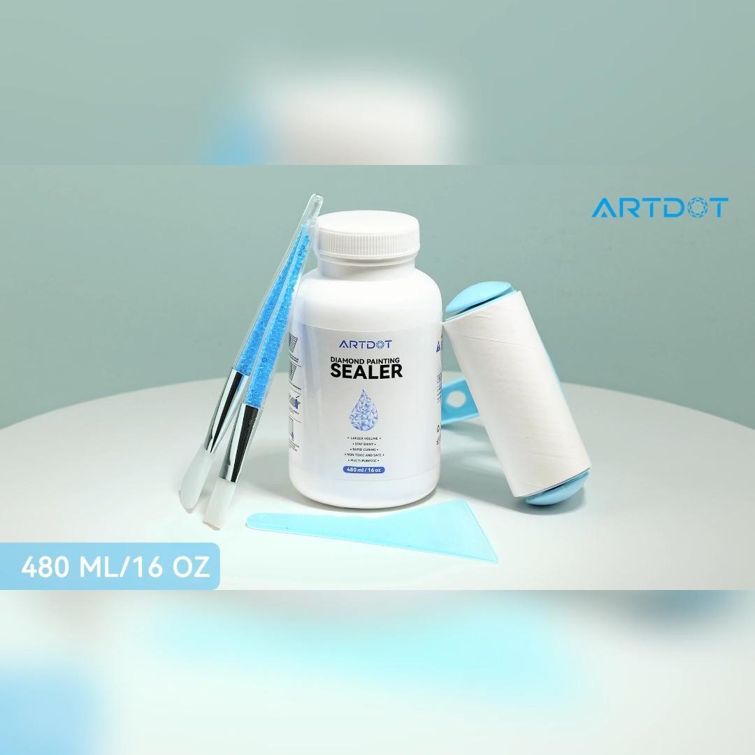 16 oz/480 ml Diamond Painting Sealer Kits