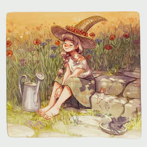 Al Sol, Kit de Pintura Pastoral Diamante Grande, Brocas Cuadradas