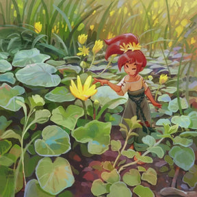First Blooms, Kit de Pintura Pastoral Diamante Grande, Brocas Cuadradas