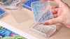 ARTDOT diamond painting storage trays with lids, Transparent different size containers